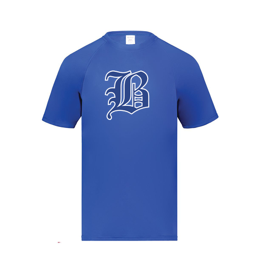 [2790.060.S-LOGO2] Men's Smooth Sport T-Shirt (Adult S, Royal, Logo 2)