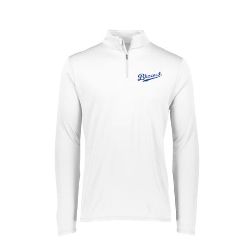 [2785.005.S-LOGO1] Men's Flex-lite 1/4 Zip Shirt (Adult S, White, Logo 1)