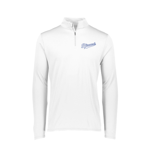 [2785.005.S-LOGO3] Men's Flex-lite 1/4 Zip Shirt (Adult S, White, Logo 3)