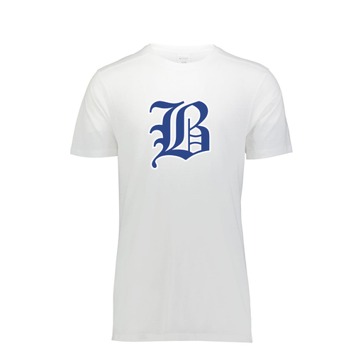 [FTSCUBWH-YS-LOGO2] Decker Youth Tri-Blend T-Shirt - Short Sleeve (Youth S, White, Logo 2)