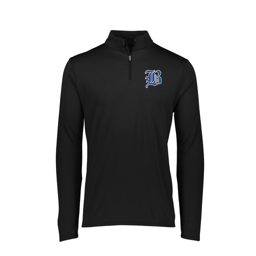 [FTLQFLBK-FAXS-LOGO2] Ladies Flex-Lite 1/4 Zip Shirt (Female Adult XS, Black)
