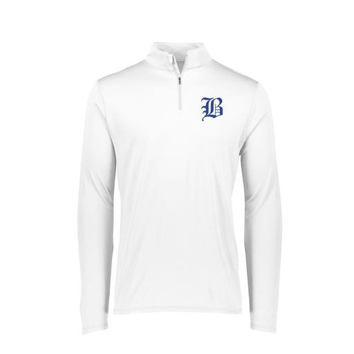 [2787.005.XS-LOGO2] Ladies Dri Fit 1/4 Zip Shirt (Female Adult XS, White)