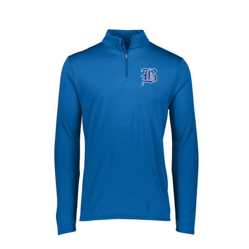 [2787.060.XS-LOGO2] Ladies Dri Fit 1/4 Zip Shirt (Female Adult XS, Royal)