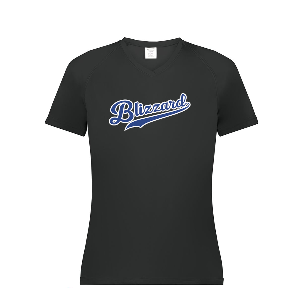Ladies Smooth Sport V-Neck T-Shirt