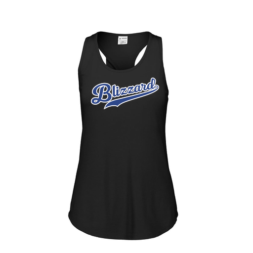 [3078.K94.S-LOGO1] Ladies Tri Blend Tank Top (Female Adult S, Black, Logo 1)