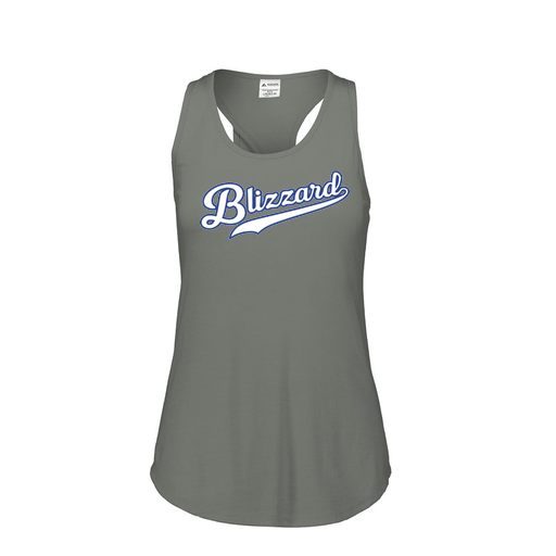 [3078.013.S-LOGO3] Ladies Tri Blend Tank Top (Female Adult S, Gray, Logo 3)