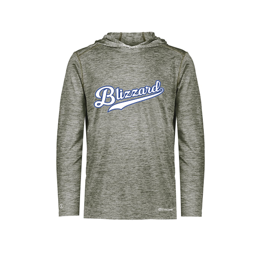 [FOLHCGGY-AS-LOGO3] Decker Men's Charge Hoodie (Adult S, Gray, Logo 3)