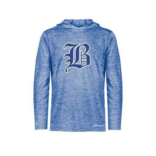 [FOLHCGRY-YS-LOGO2] Youth Charge Hoodie (Youth S, Royal, Logo 2)