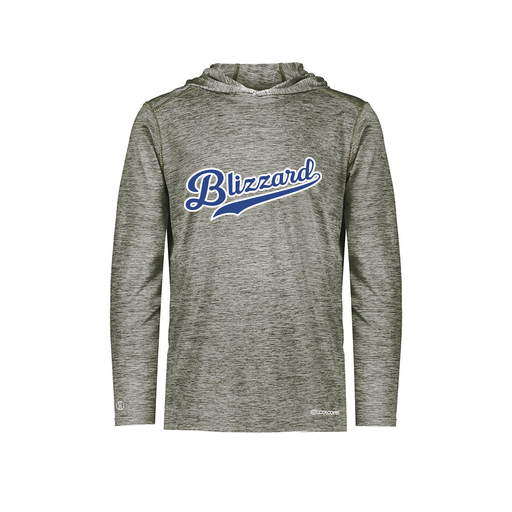 [FOLHCGGY-YS-LOGO1] Decker Youth Charge Hoodie (Youth S, Gray, Logo 1)