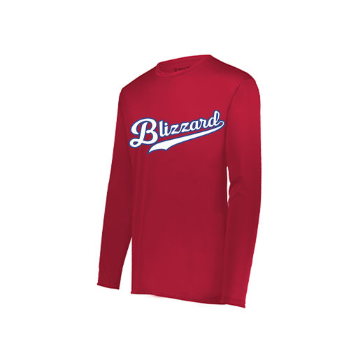 [222822.083.XS-LOGO3] Men's LS Smooth Sport Shirt (Adult XS, Red, Logo 3)