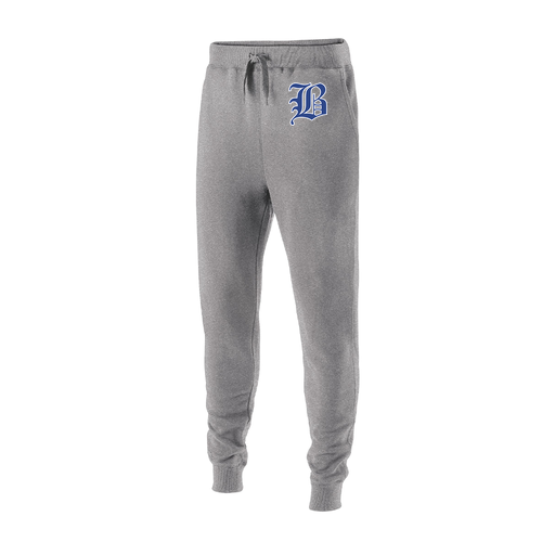 [229548.017.XS-LOGO2] Men's 60/40 Fleece Jogger (Adult XS, Silver)