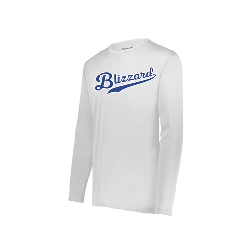 [222823.005.S-LOGO1] Youth LS Smooth Sport Shirt (Youth S, White, Logo 1)