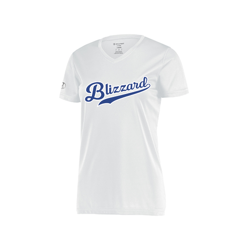 [222820.005.S-LOGO1] Ladies Movement Dri Fit Shirt (Female Adult S, White, Logo 1)